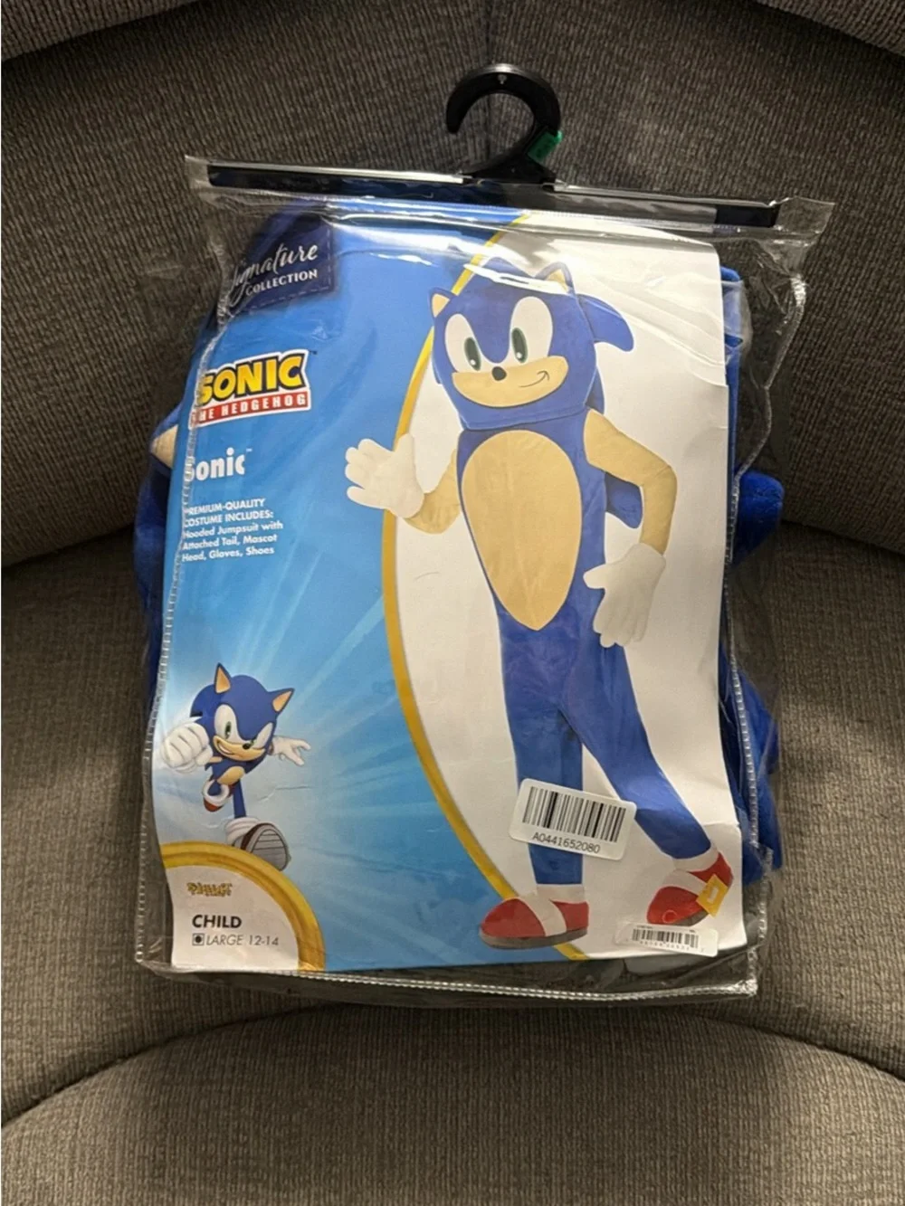 Sonic the Hedgehog Blue Kids Costume